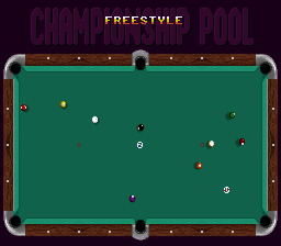 Super Billiard Championship Pool (Japan) In game screenshot